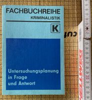 Fachbuchreihe Kriminalistik, Untersuchungsplanung Sachsen-Anhalt - Aschersleben Vorschau