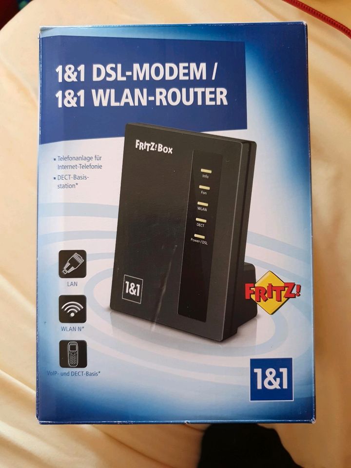 1&1 Fritz!Box 7412 DSL Modem / WLAN Router in Bornheim