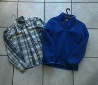 2 tlg. Jungen Set Jack Wolfskin  H&M Gr. 152 Fleecejacke Hemd Nordrhein-Westfalen - Rheinberg Vorschau