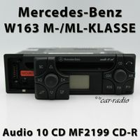 Original Mercedes Audio 10 CD MF2199 CD-R W163 Radio M ML Klasse Nordrhein-Westfalen - Gütersloh Vorschau