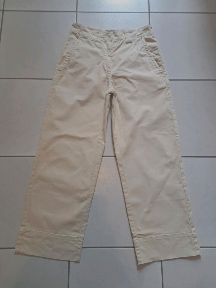 Marc O'Polo Lande Hose Gr. 36 S M Beige Jeans Wide leg Weit in Nauen