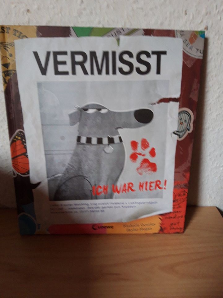 Vermisst, Ich war hier! von Gourley/Hogan,Hunde, Kinderbuch,top! in Bückeburg