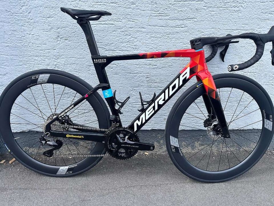 Merida Reacto Team Bahrain Carbon LTD Shimano Dura Ace 2x12 Di2 in Piding