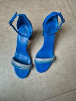 Sandalen von Andrea Puccini, blau mit Glitzer, super Zustand Niedersachsen - Osnabrück Vorschau