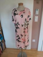 Kleid kurzarm rosa Rosen Rundhals shein XL Bayern - Mömlingen Vorschau
