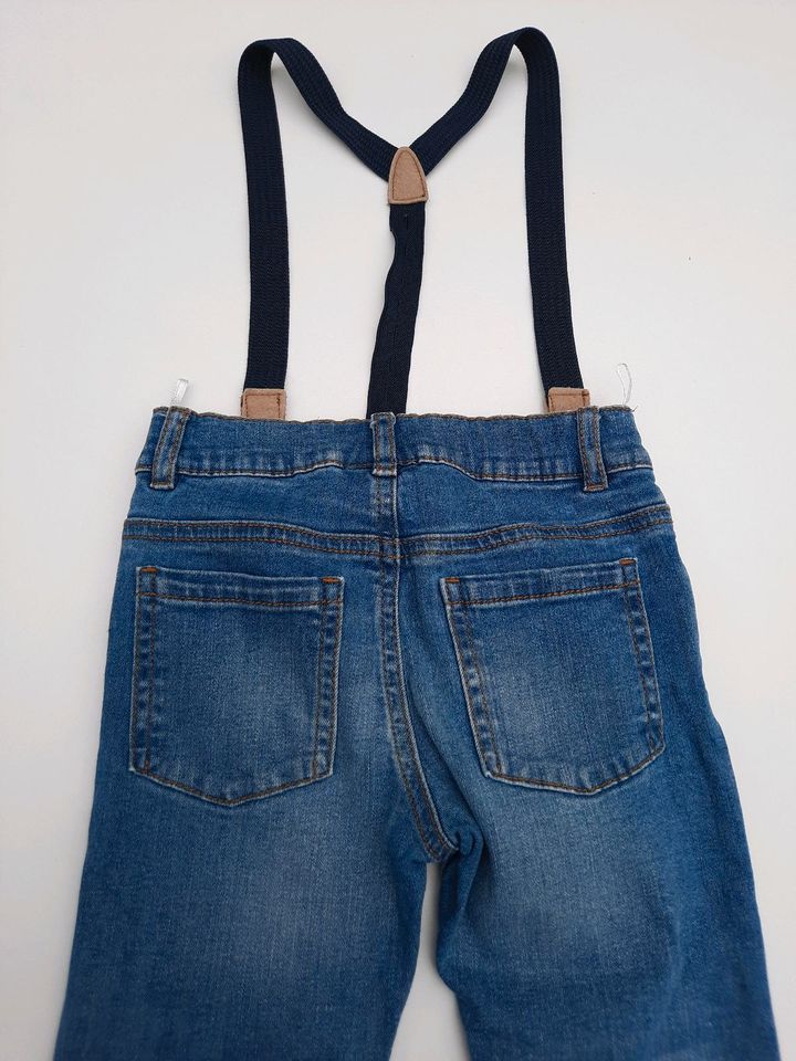 Tolle Jeans mit Hosenträgern "Biber" von C&A, Gr. 92 * Top * in Kerpen