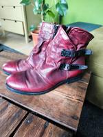 AS98 Stiefel Leder rot Niedersachsen - Meppen Vorschau