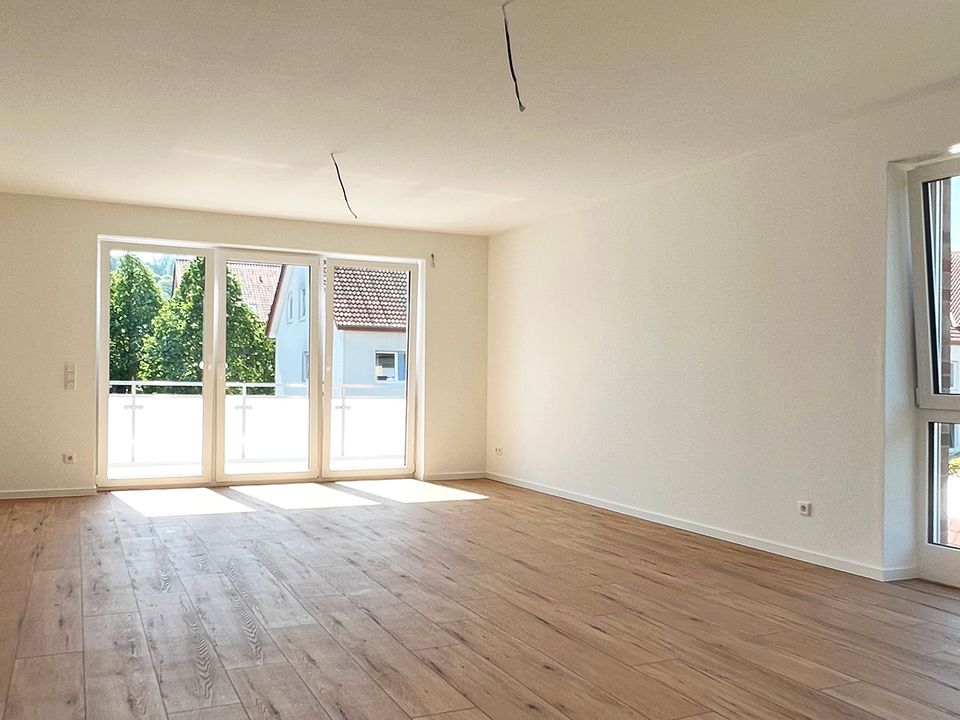 Neubauwohnung 3-Zimmer mit Balkon am Wiehengebirge in Lübbecke 