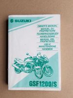 Suzuki GSF 1200 / S Bedienungsanleitung 1995 7-sprachig Bayern - Schwarzenbach am Wald Vorschau