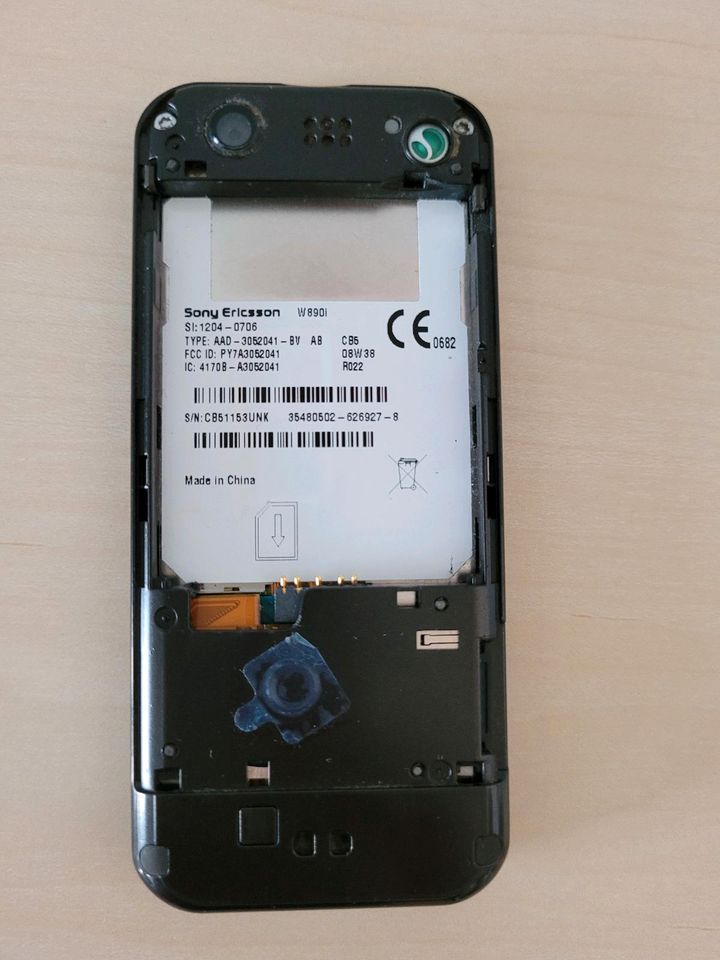 Sony Ericsson W890i Handy Telefon Smartphone Gerät Ladekabel Son in Berlin