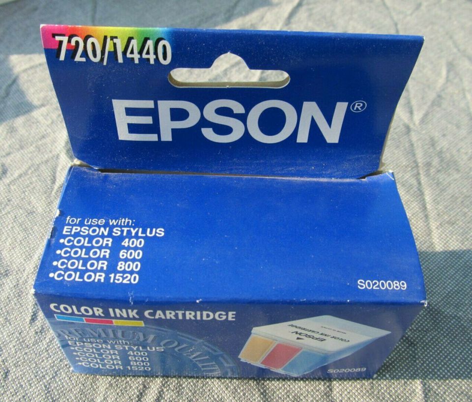 Epson Druckepatrone 720/1440 ; Espon Stylus 400, 600, 800, 1520 in Wipperfürth