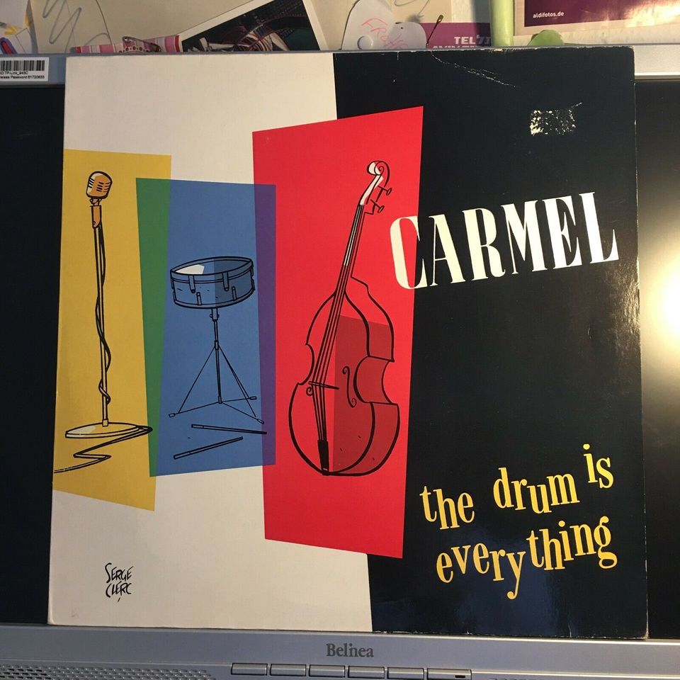 CARMEL The Drum Is Everything Vinyl-LP Metronome 1984 in Berlin