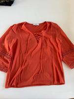 Korallenrote Bluse von Mango gr. S boho style München - Berg-am-Laim Vorschau