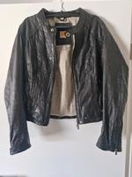 Lederjacke schwarz Gr. M/L 38/40 Boss Orange Nordrhein-Westfalen - Pulheim Vorschau