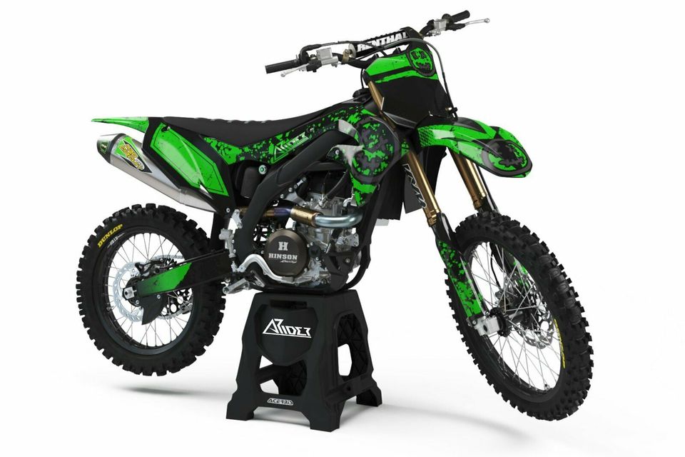 Dekor passend für Kawasaki KX 250 / 450 - arider.de in Rimpar