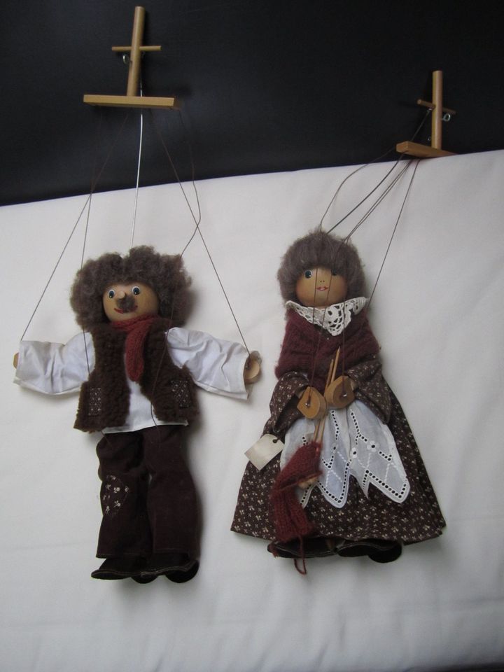 Marionetten Oma und Opa Handgefertigt in Meinersen