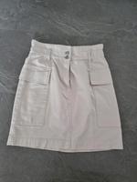 Rock H&M beige Paperbag Gr. 38 Bayern - Mömlingen Vorschau