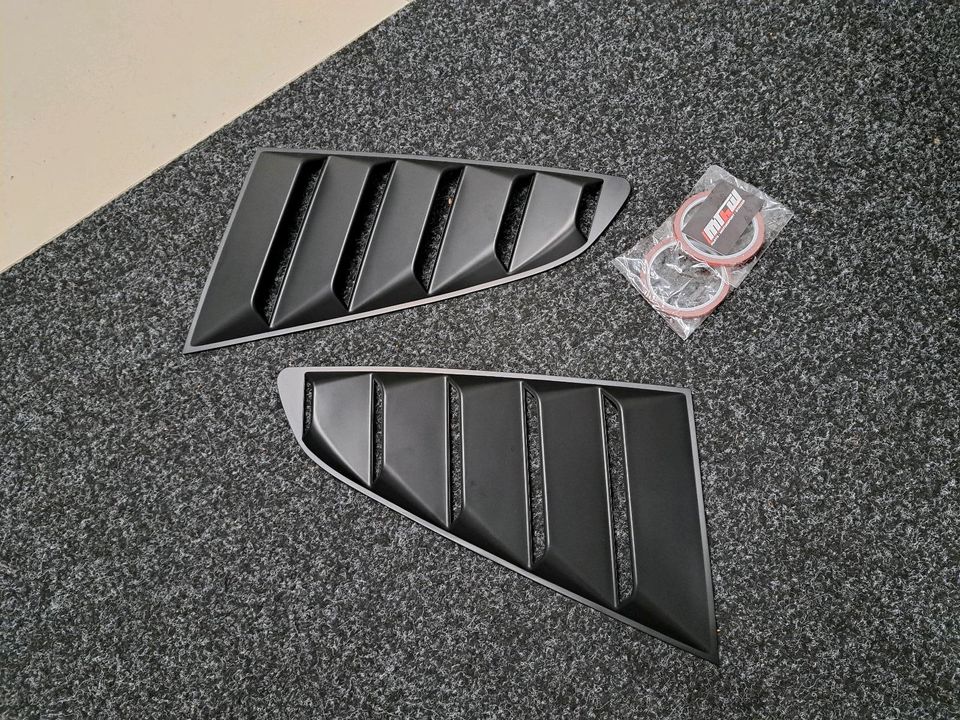 Ford Mustang Performance Seitenfenster Abdeckung Louvers 15-20 Us