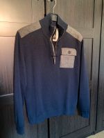 Strellson Herren Pullover Half Zip Blau/Grau Bayern - Vilsbiburg Vorschau