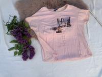 Sommer Bluse Multi Stoff Musselin rosa Tunika schickes T-Shirt Niedersachsen - Peine Vorschau