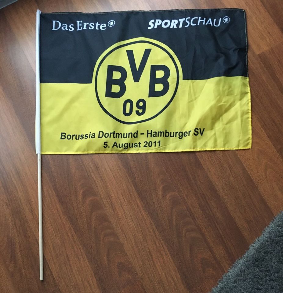 BVB 09 -Fahne in Bochum