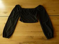 Crop Top - Shirt - Shein - Gr. S - langarm - schwarz - wie NEU !! Bayern - Ottobeuren Vorschau