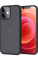 Handyhülle Apple iPhone 12 Pro Schwarz Grau Matt Silikon Nordrhein-Westfalen - Bünde Vorschau