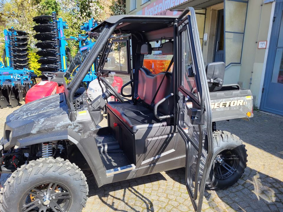 Hisun Sector E1 Elektro mit Kabine und Heizung + Straßenzul. ATV in Feuchtwangen