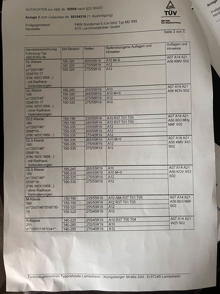 ATS Felgen mit Reifen in Herbolzheim