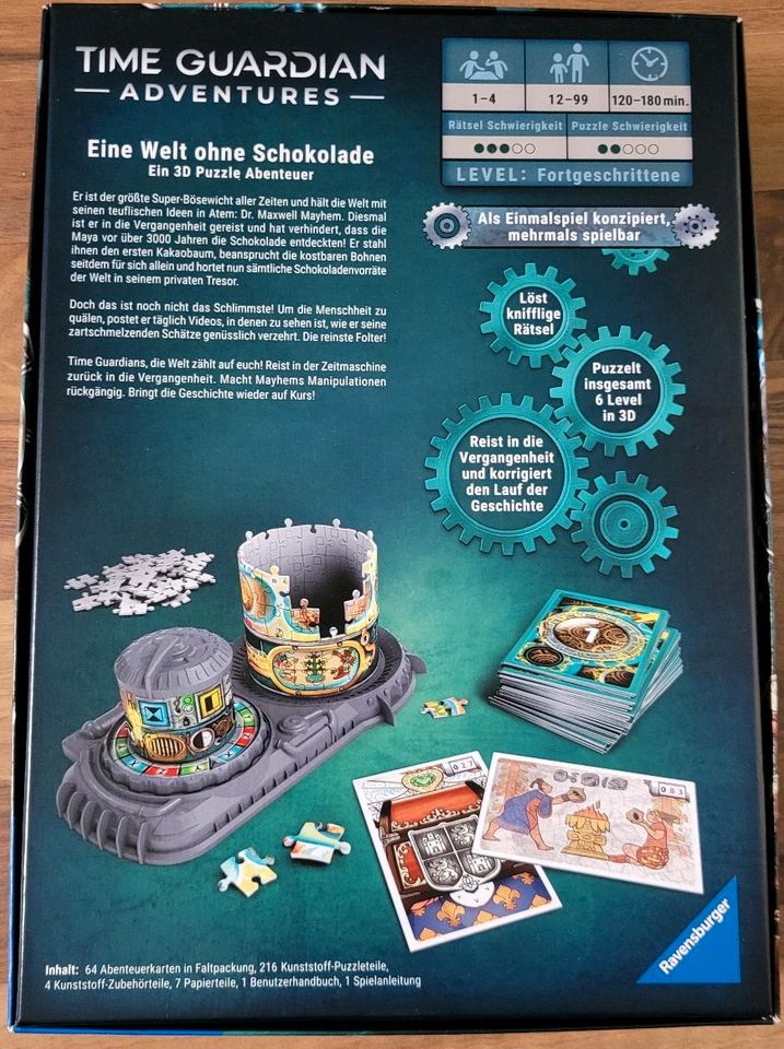 Time Guardian Adventures 3D-Puzzle Abenteuer in Mettingen