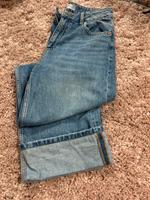 Highwaiist Jeans mit breitem Bein und Umschlag Bayern - Fürth Vorschau