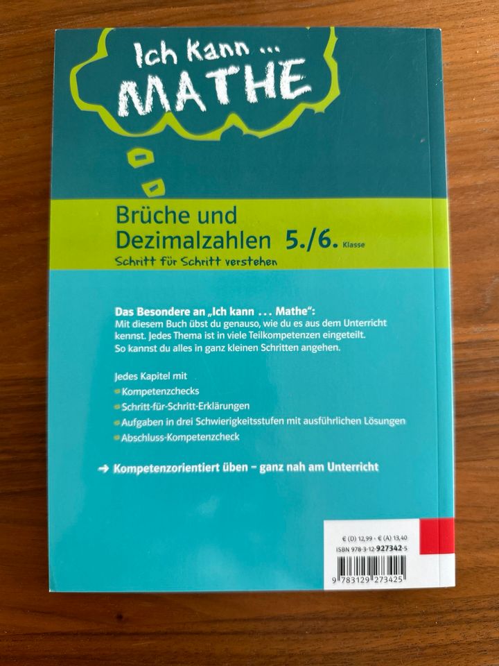 Klett Ich kann Mathe Brüche und Dezimalzahlen in Fürstenzell