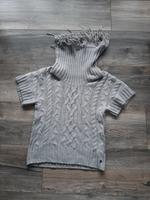 Gr. 36, S. Oliver, Hellgrauer Pullover mit kurzem Arm Niedersachsen - Seelze Vorschau