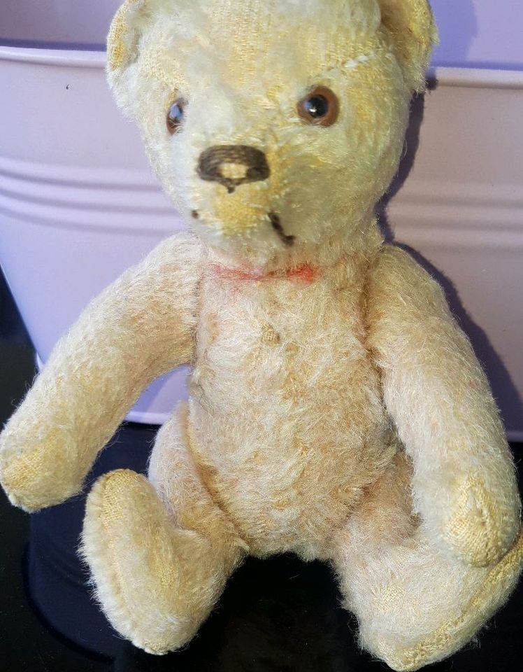 Alter Teddybär, 50er Jahre, Mohair in Herford