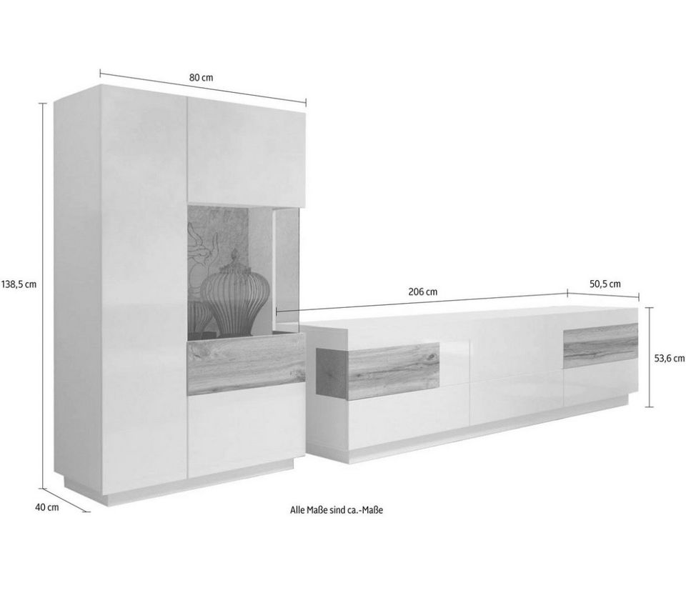 Tv Lowboard +Highboard (Neu und Originalverpackt) in Schiffweiler