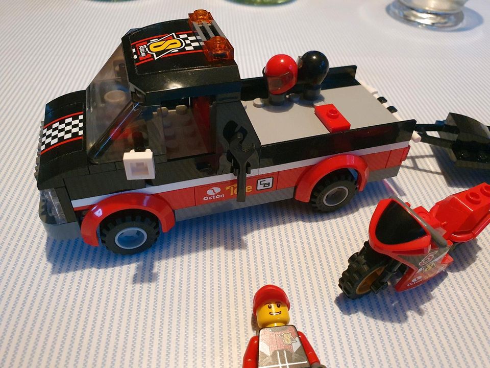 Lego City 60084 Rennmotorrad Transporter in Friedberg (Hessen)