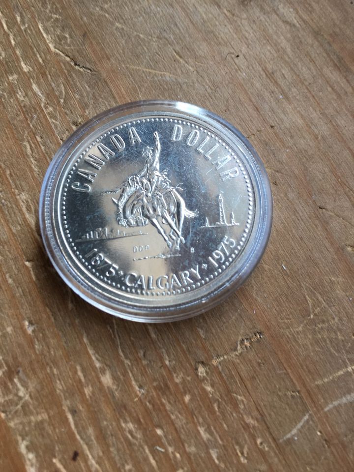 Canada Dollar Münze in Bisingen