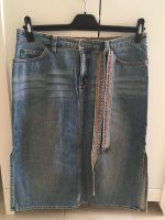 blauer langer Jeans Rock Gr. 38 mit Gürtel von ESPRIT Berlin - Kladow Vorschau