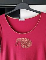 Elegance, Shirt, bordeaux, Kurzarm, Gr. 38 Bayern - Thyrnau Vorschau