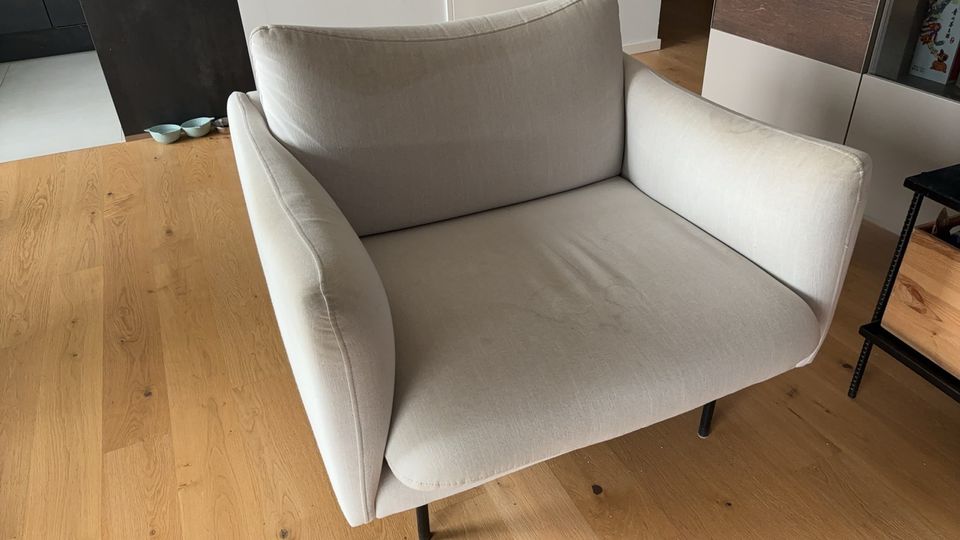 Sofa  mit Hocker in Stuttgart