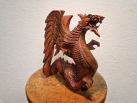 Drachen 28cm mit Flügeln Holzdrache/ Balidrache München - Ramersdorf-Perlach Vorschau