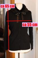 TCM Tchibo Cardigan Gr 44/46 schwarz Retro Webpelzkragen Hessen - Lahnau Vorschau