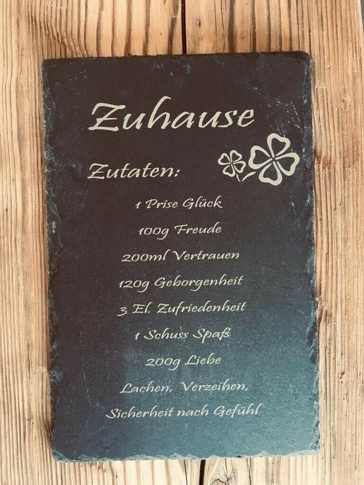 personalisierte Geschenke Laser Gravur in Leutershausen