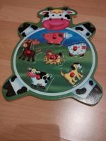 Greifpuzzle Holz Steckpuzzle Tiere Bauernhof Bayern - Effeltrich Vorschau