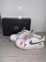 Nike air force 1 just do it jdi weiß orange sneaker damen schuhe Berlin - Mitte Vorschau