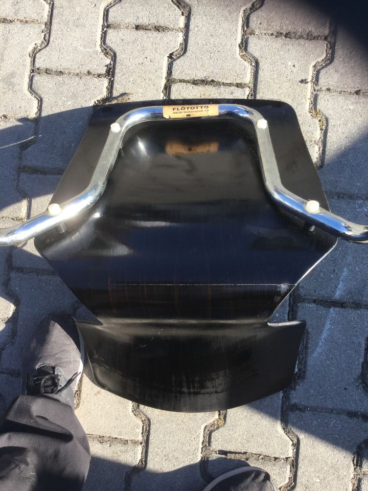 10 Vintage Flötotto Stuhl Stahlrohr Pagholz in Ismaning