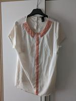 NEU Kurzarm schicke Bluse mit Details Gr. 42 Sachsen - Horka Vorschau