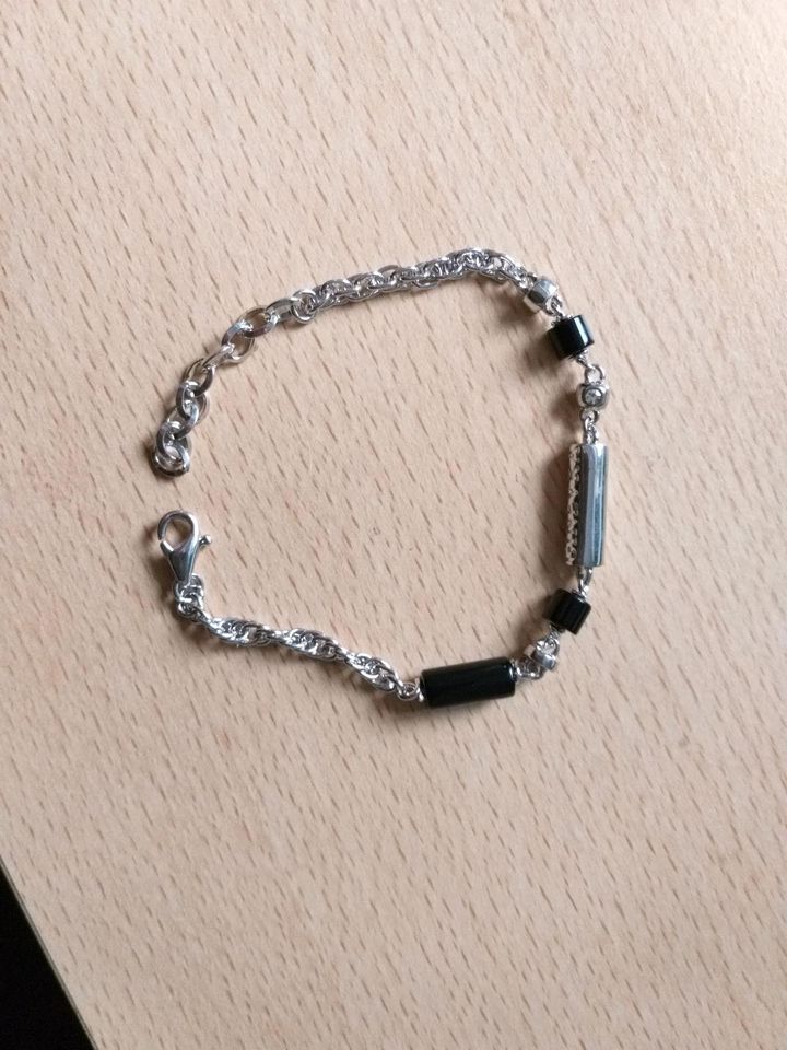 Armband Ginevra silber-schwarz *neu* in Halbendorf