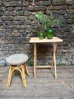 Hocker,Schemel,Rattan,midcentury,Vintage,DDR,Boho,hygge Berlin - Treptow Vorschau
