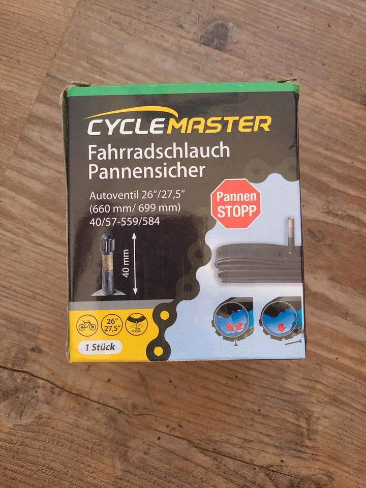 Cycle Master Fahrradschlauch Pannensicher 26"/27,5" 660mm/699mm in Kreis  Pinneberg - Wedel | Fahrrad Zubehör gebraucht kaufen | eBay Kleinanzeigen  ist jetzt Kleinanzeigen